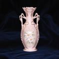 Vázička secese 12,6 cm, 514, Růžový porcelán z Chodova