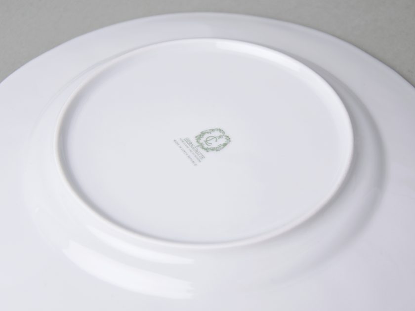 Gold line: Plate dining 25 cm, Thun 1794 Carlsbad porcelain, Bernadotte ...