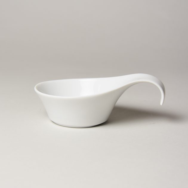 Gravy boat 7,5 cm (party spoon), Modern Life UNI white, Seltmann Porcelain  - Seltmann - MODERN LIFE white - SELTMANN porcelain, by Manufacturers or  popular decors - Dumporcelanu.cz - český a evropský porcelán, sklo, příbory