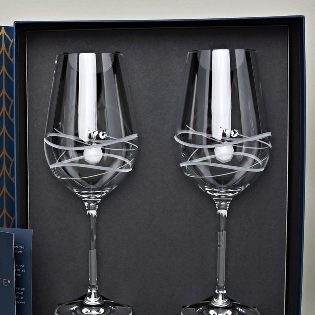 Venezia - Set of 2 Red Wine Glasses 470 ml, Swarovski Crystals - Ostatní -  Crystal and glass - by Manufacturers or popular decors - Dumporcelanu.cz -  český a evropský porcelán, sklo, příbory