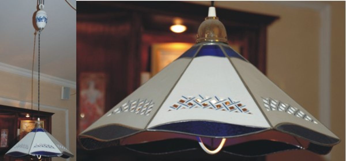 Stahovací lampa 43 cm, porcelán, Lampy a lustry - Cibulák (Blue Onion  pattern) - Lampy a lustry - Podle vzoru a výrobců - Dumporcelanu.cz - český  a evropský porcelán, sklo, příbory