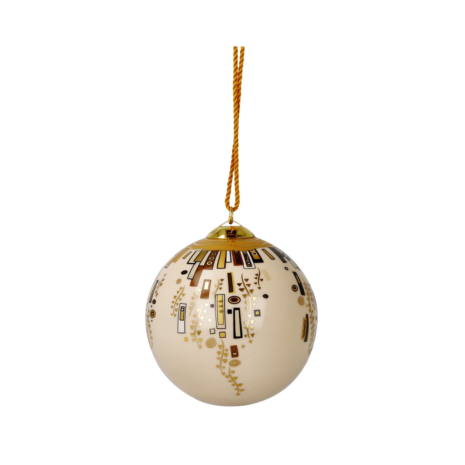 Globe Gustav Klimt -Ornamente, 7,5 / 7,5 / 7,5, Porcelain, G