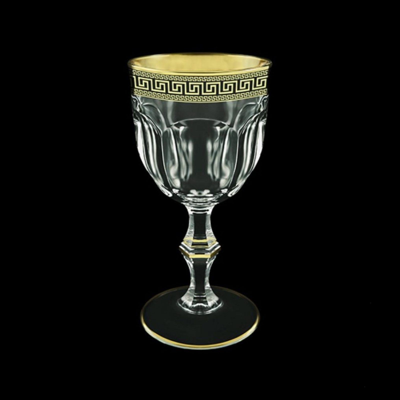 Astra Gold: Wine glass 230 ml 6 pcs. set, Crystal, Provenza 