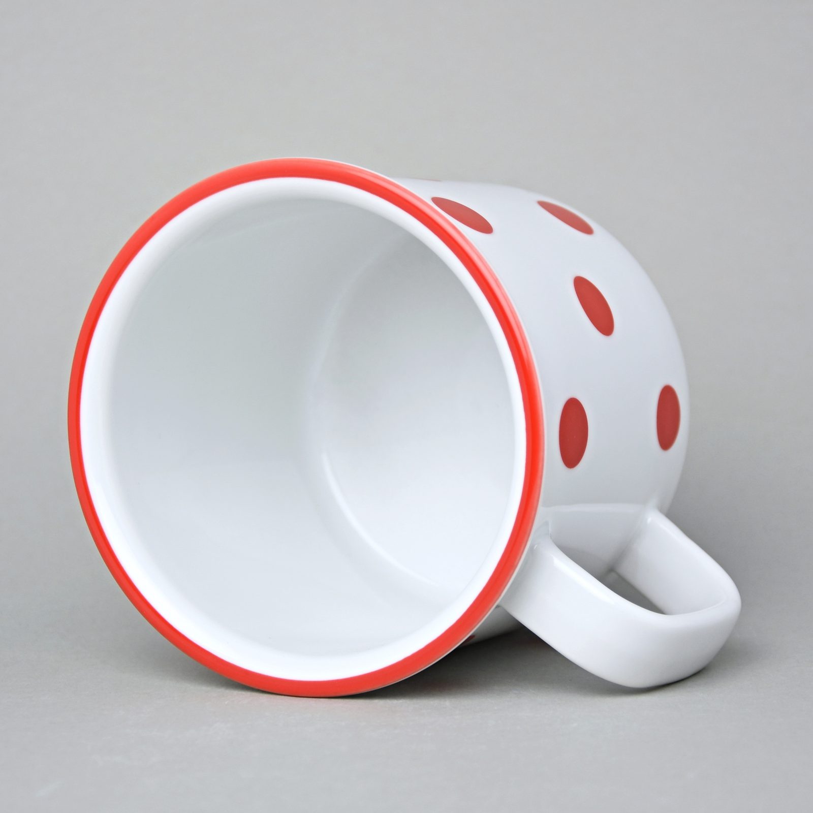 Mug Retro 750 ml huge, Red dots, G. Benedikt 1882 - G. Benedikt