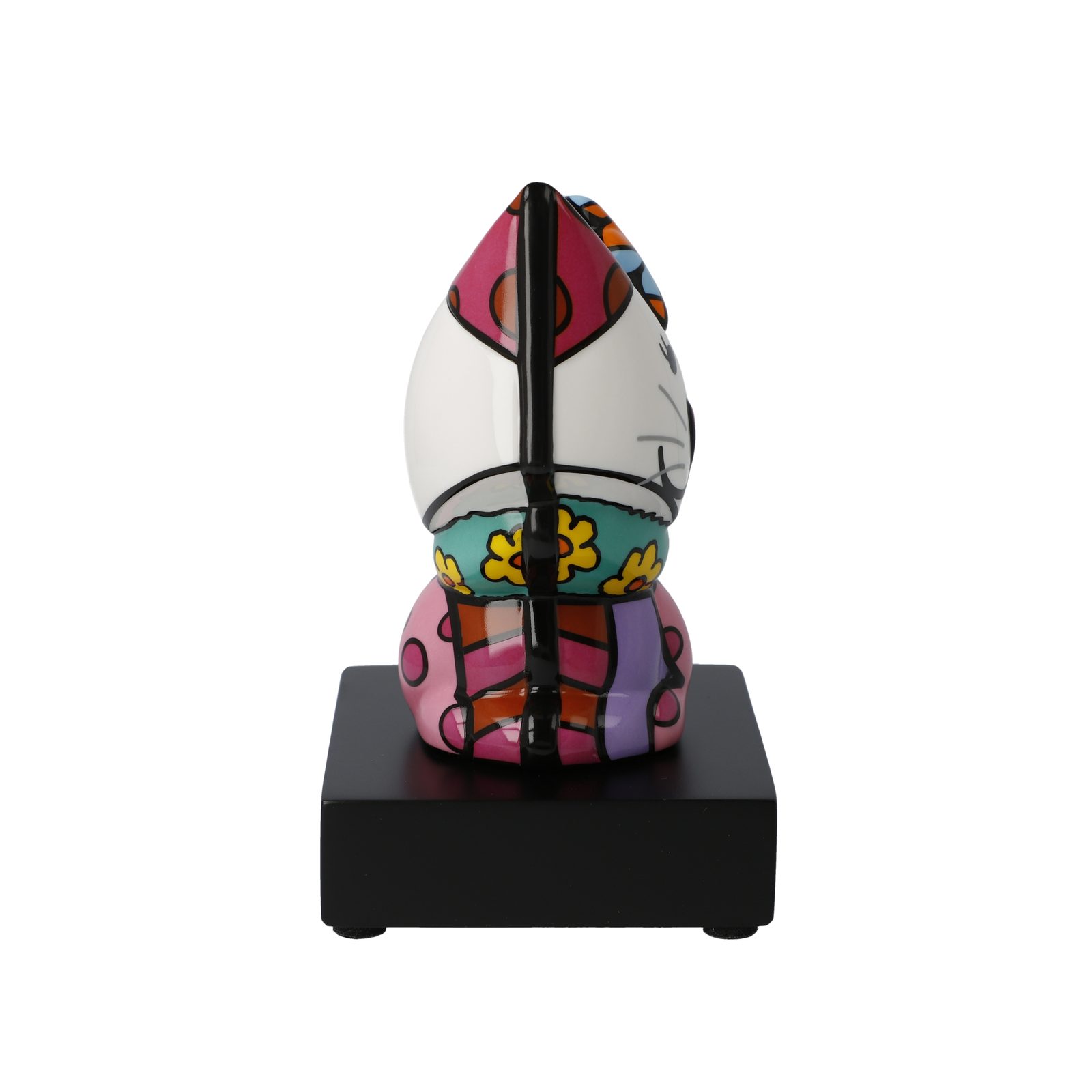 Figurine Goebel Romero Britto – Golden Dancer – Pop Art En Porcelaine Multicolore