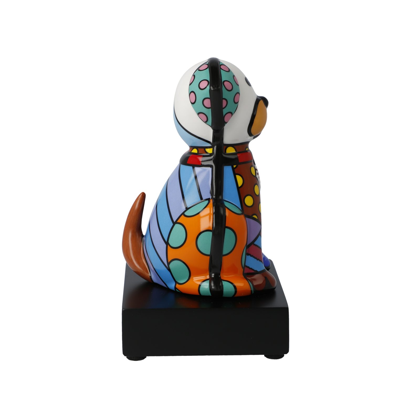 Figurine Romero Britto - Baby Blue, 9,5 / 8,5 / 15,5 cm, Porcelain ...