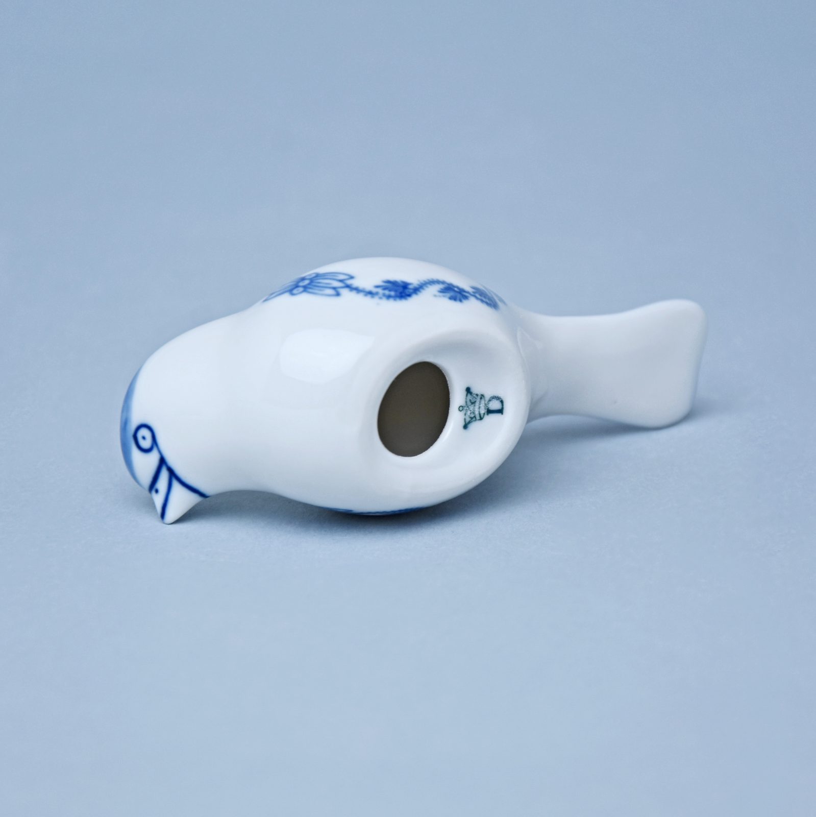 Bird - long 4,5 x 13 cm, Original Blue Onion Pattern - Cibulák