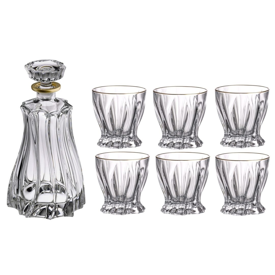 Czech Bohemian Crystal and Glass sets - Dumporcelanu.cz - český a