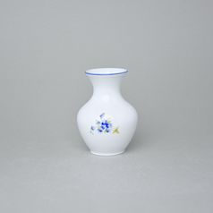 Váza 2544/1 10 cm, pomněnky, Český porcelán a.s. (2.j.)