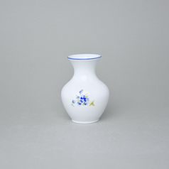 Vase 2544/1 10 cm, Forget-me-not-flower, Cesky porcelan a.s.