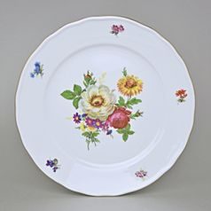 Plate dining 26 cm, gold line, Harmonie, Cesky porcelan a.s.