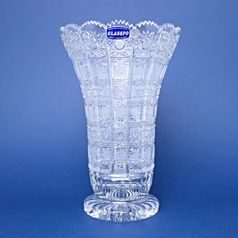 Crystal Hand Cut Vase, 500PK, 255 mm, Crystal BOHEMIA