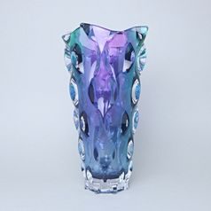 Váza SAMBA Dark Gradient 30,5 cm, Bohemia Treasury