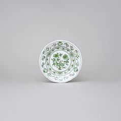 Talíř dezertní praporový 13 cm, zelený cibulák, Český porcelán a.s.