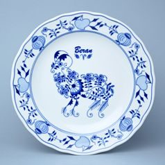 Plate dining 24 cm, Aries, (wall plate too), Original Blue Onion Pattern