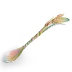 SWAN LAKE DESIGN SCULPTURED porcelain spoon, FRANZ porcelain