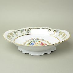 Bread / fruit basket 33 cm, The Three graces, QueensCrown porcelain