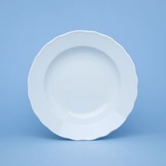 Plate deep 21 cm, White, Cesky porcelan a.s.