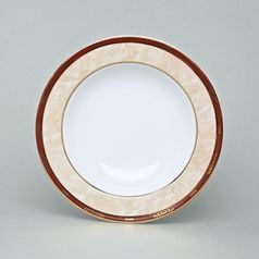 Deep plate 22 cm, Saphyr, Thun 1794, karlovarský porcelán