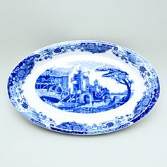 Baking bowl 40 x 26 cm Water Mill, Thun 1794 Carlsbad porcelain