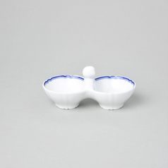 Double-bowl salt/pepper, Thun 1794, karlovarský porcelán, ROSE 80283