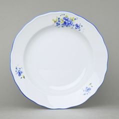 Plate deep 24 cm, Forget-me-not, Český porcelán a.s.