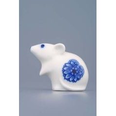 Mouse 5 cm, Original Blue Onion Pattern, QII