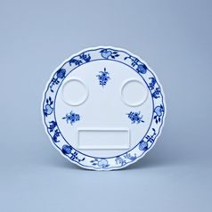 Platter round 21 cm, Original Blue Onion pattern