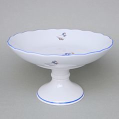 Mísa kompotová oboustranná na dortové noze 24 cm, husy, Český porcelán a.s.