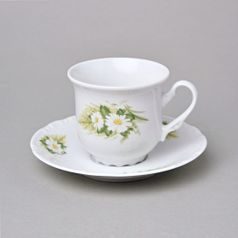 Tea cup and saucer 0,2 l / 14,5 cm, Thun 1794 Carlsbad porcelain, CONSTANCE 80262