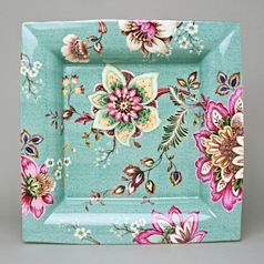 Bowl square 32,5 cm, Fleurs, Lamart: Palais Royal