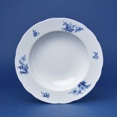 Plate deep 23 cm, Thun 1794 Carlsbad porcelain ROSE 80061