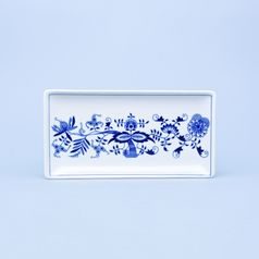 Plate for fish rectangual 24,7 x 12,7 cm, Original Blue Onion Pattern