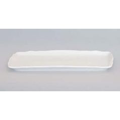 Podnos čtyřhranný 33 x 16 cm, Bílý porcelán, Český porcelán a.s.