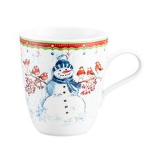 Mug 0,4 l, Snowman, Seltmann porcelain
