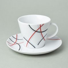 TOM 30055: Šálek 220 ml + podšálek 160 mm, Thun 1794, karlovarský porcelán