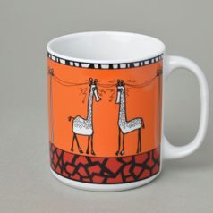 Mug Big 0,47 l, Giraffes, Thun 1794 Carlsbad porcelain