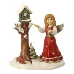 Andílkova návštěva 18 / 10 / 19,5 cm, kamenina, Goebel