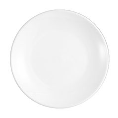 Plate round dessert 21,5 cm, Modern Life UNI white, Seltmann Porcelain