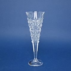 Crystal Champagne Glass GLACIER, 200 ml, Glassworks Jihlava Bohemia 1845