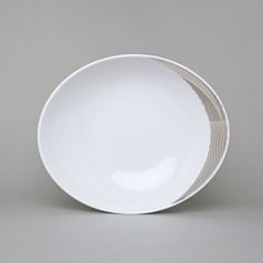 26805: Plate deep 23 cm, Thun 1794,Carlsbad porcelain, Loos