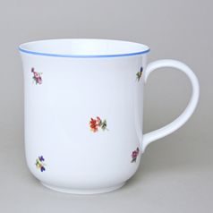 Hrnek Golem 1,5 l, Házenka s modrou linkou, Český porcelán a.s.