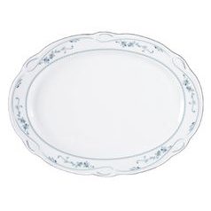 Platter oval 31 cm, Desiree 44935, Seltmann Porcelain