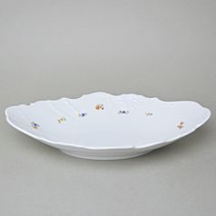 Koš na chléb a pečivo 34 cm, Thun 1794, karlovarský porcelán, BERNADOTTE házenka