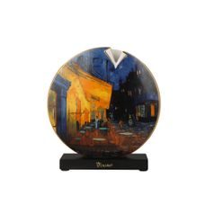 Vase Van Gogh- Café by night, 21 / 6 / 22,5 cm, Porcelain, V. van Gogh, Goebel