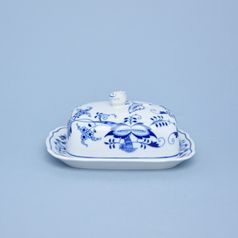 Butter dish 0,125 kg, Original Blue Onion Pattern, QII