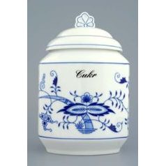 Dose for food storage with a sign 1,10 l, 17 cm, Original Blue Onion Pattern