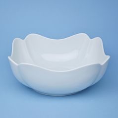 Mísa salátová čtyřhranná vysoká 24 cm, nedekor, Český porcelán a.s.