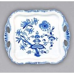 Platter Aida 30 x 24 cm, Original Blue Onion Pattern