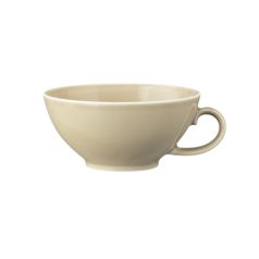 Beat sand-beige: Tea cup 140 ml, Seltmann porcelain